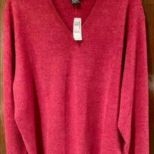 Men’s Cashmere (100%) Burgundy Sweater
